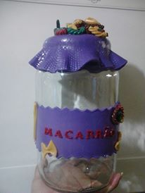 pote de macarrão